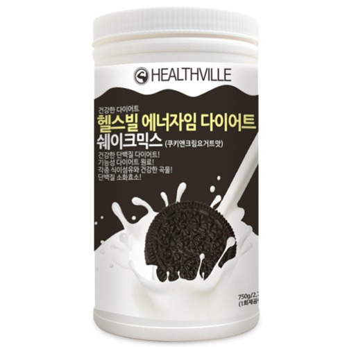[에너자임] 식사대용 다이어트쉐이크 쿠앤크맛(750g)
