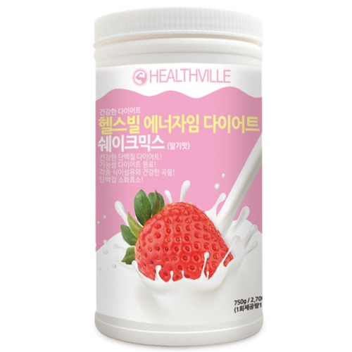 [에너자임] 식사대용 다이어트쉐이크 딸기맛(750g)